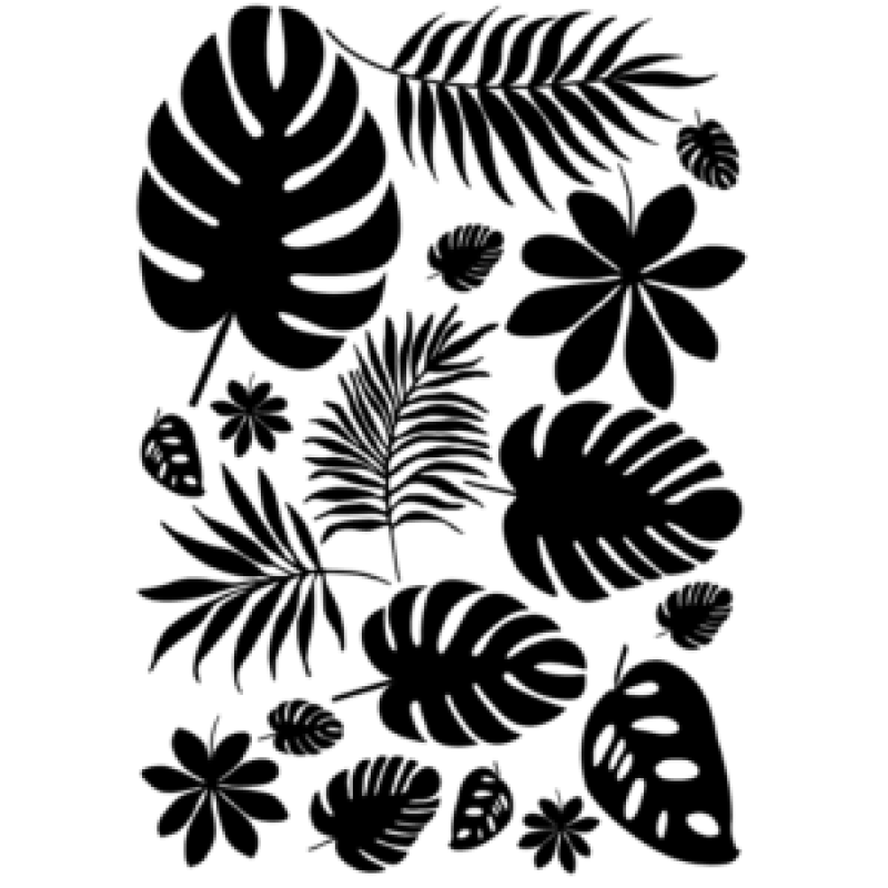 A4 stickervel blaadjes